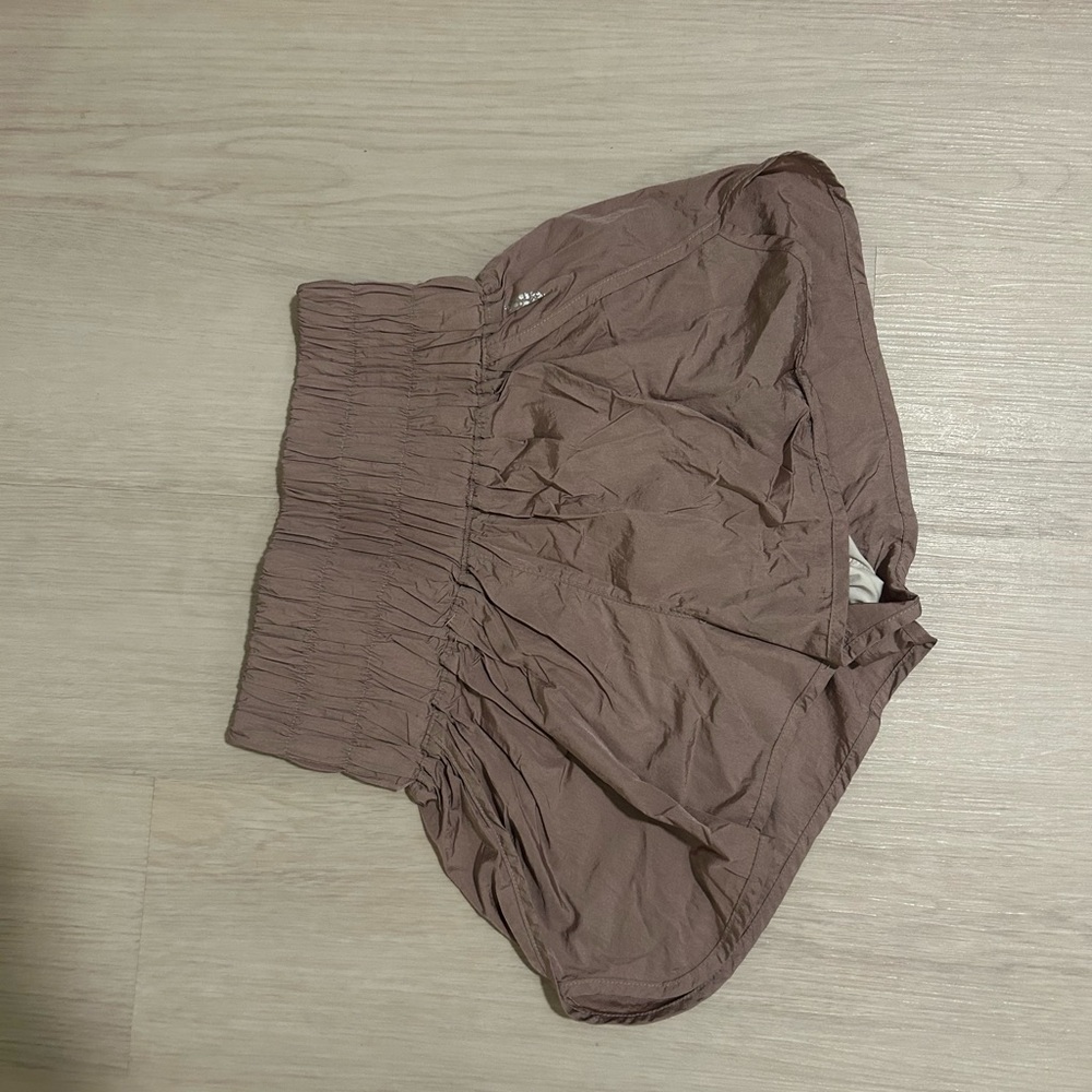 Free people Mauve athletic shorts